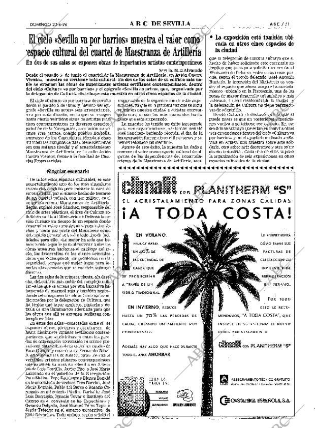 ABC SEVILLA 23-06-1996 página 51