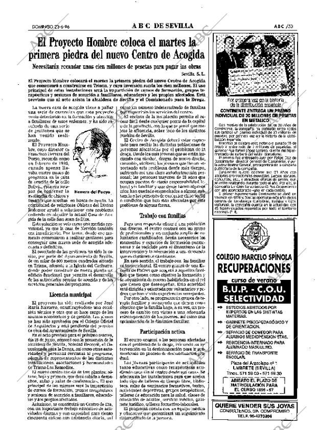 ABC SEVILLA 23-06-1996 página 53