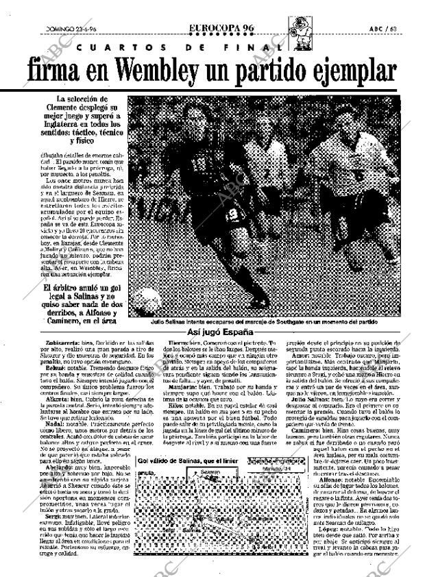 ABC SEVILLA 23-06-1996 página 63