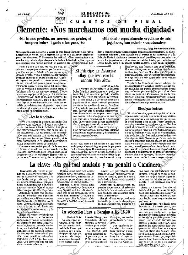 ABC SEVILLA 23-06-1996 página 66