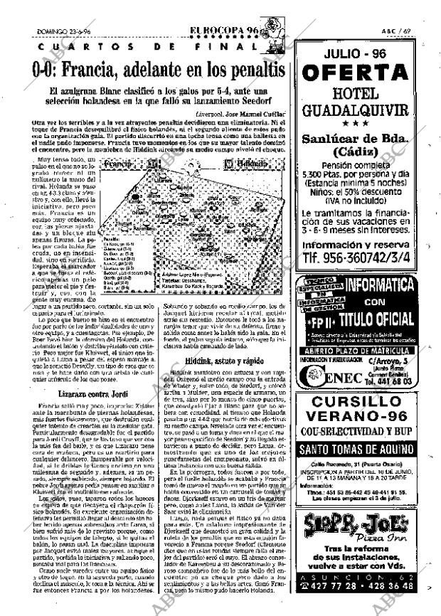 ABC SEVILLA 23-06-1996 página 69