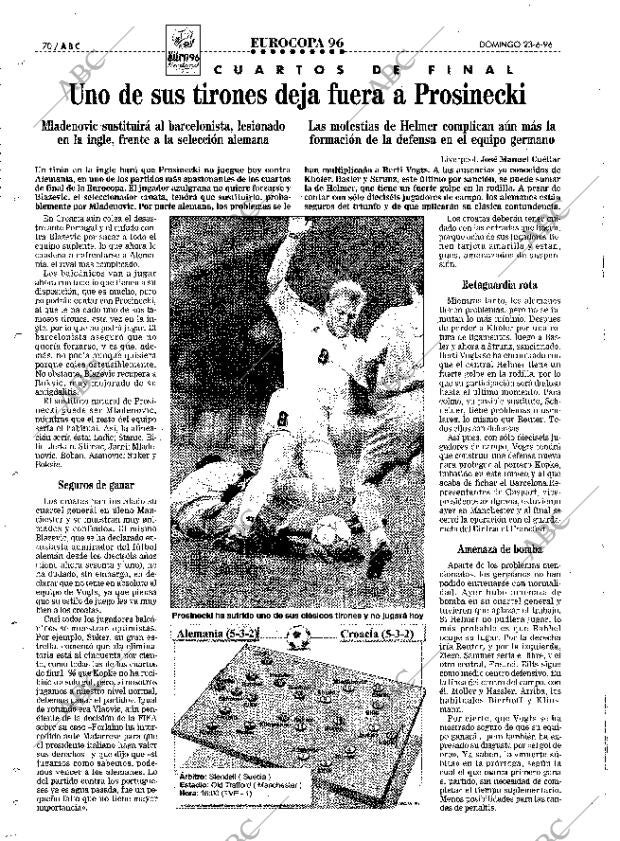 ABC SEVILLA 23-06-1996 página 70
