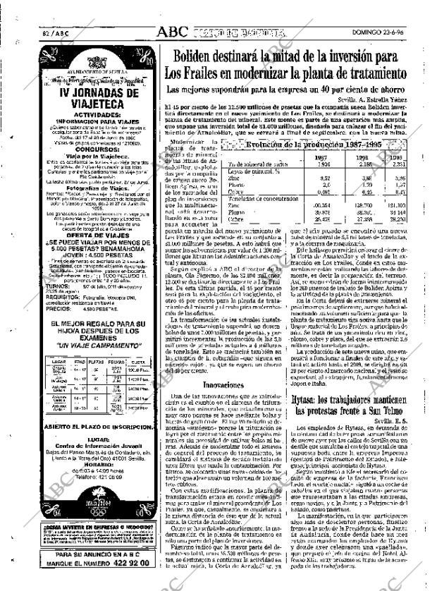 ABC SEVILLA 23-06-1996 página 82