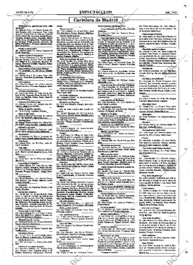 ABC MADRID 24-06-1996 página 103