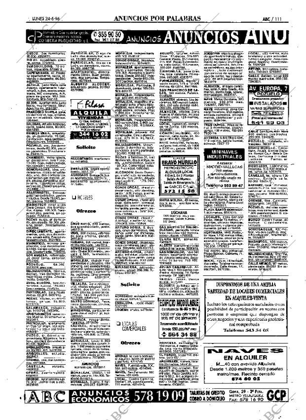 ABC MADRID 24-06-1996 página 111