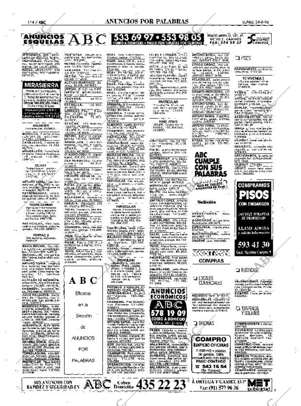 ABC MADRID 24-06-1996 página 114