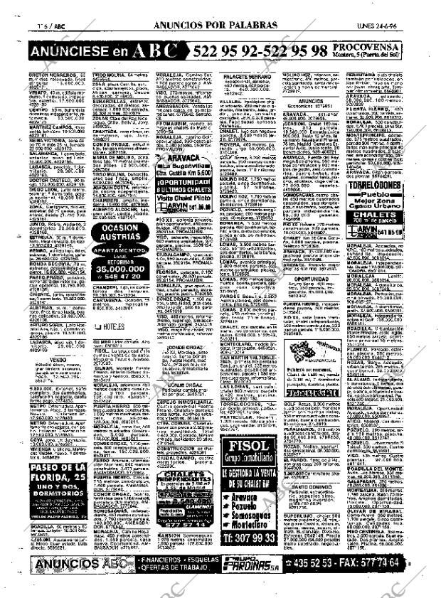 ABC MADRID 24-06-1996 página 116