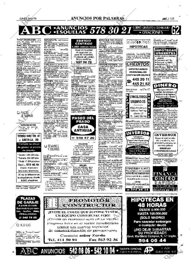 ABC MADRID 24-06-1996 página 123