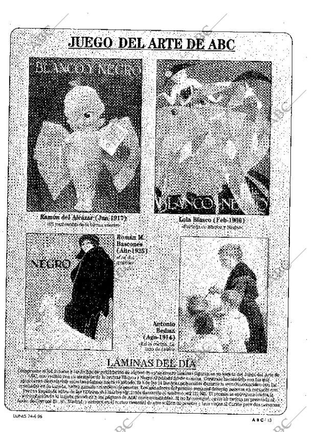 ABC MADRID 24-06-1996 página 13