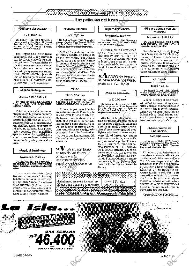 ABC MADRID 24-06-1996 página 141
