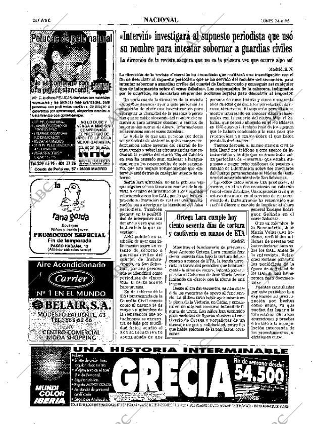 ABC MADRID 24-06-1996 página 26