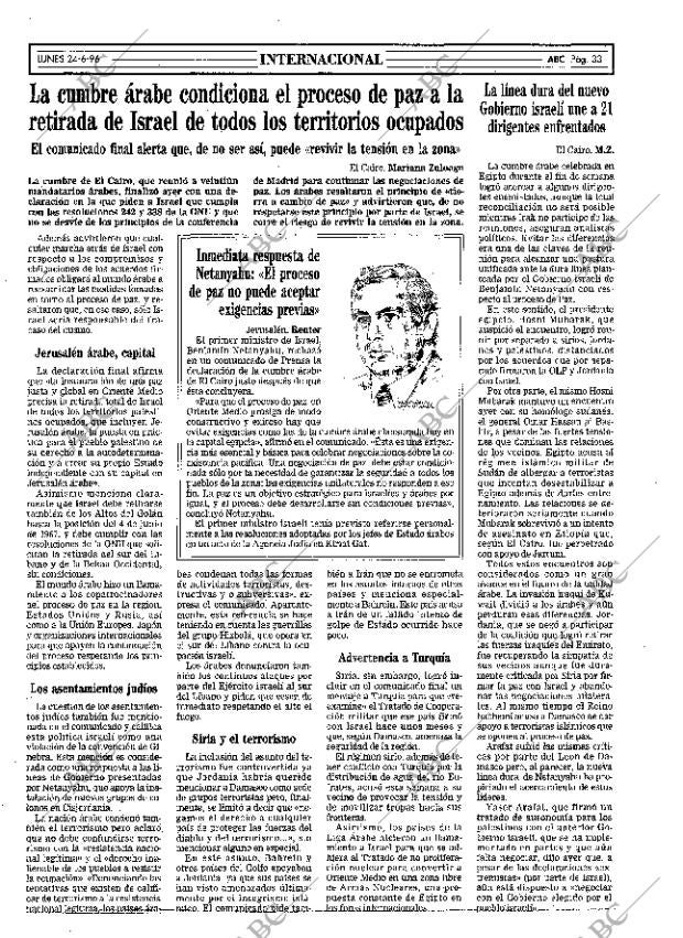ABC MADRID 24-06-1996 página 33