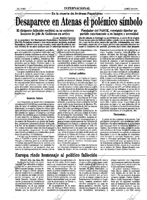 ABC MADRID 24-06-1996 página 34
