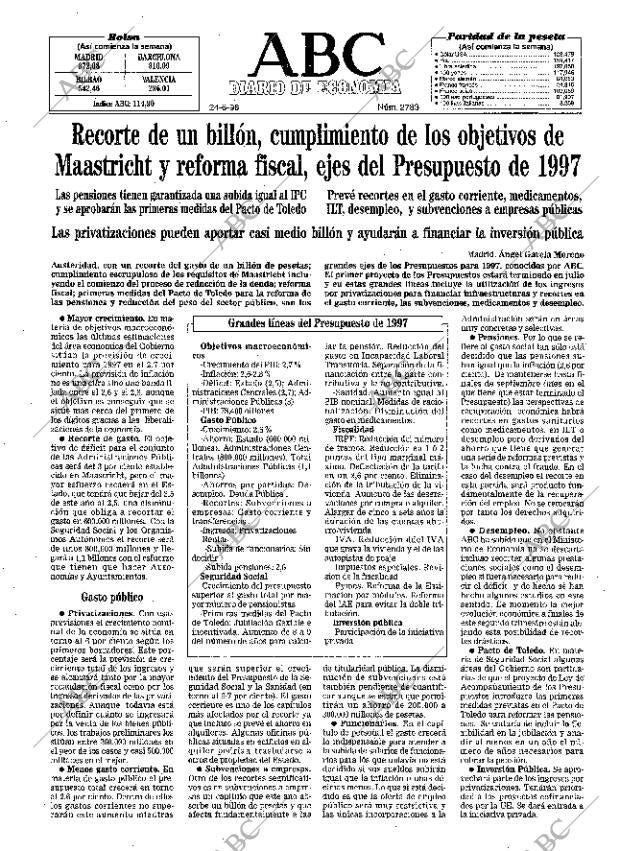 ABC MADRID 24-06-1996 página 41