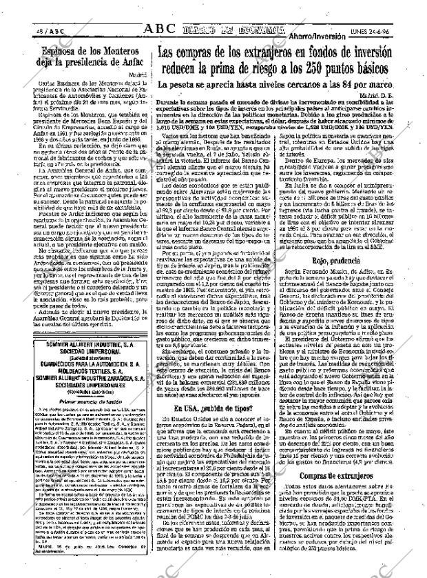 ABC MADRID 24-06-1996 página 48