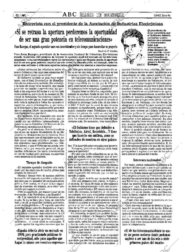 ABC MADRID 24-06-1996 página 52