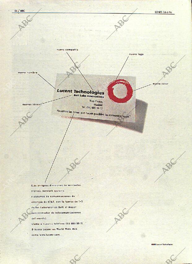ABC MADRID 24-06-1996 página 56