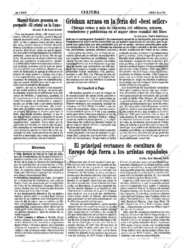 ABC MADRID 24-06-1996 página 58