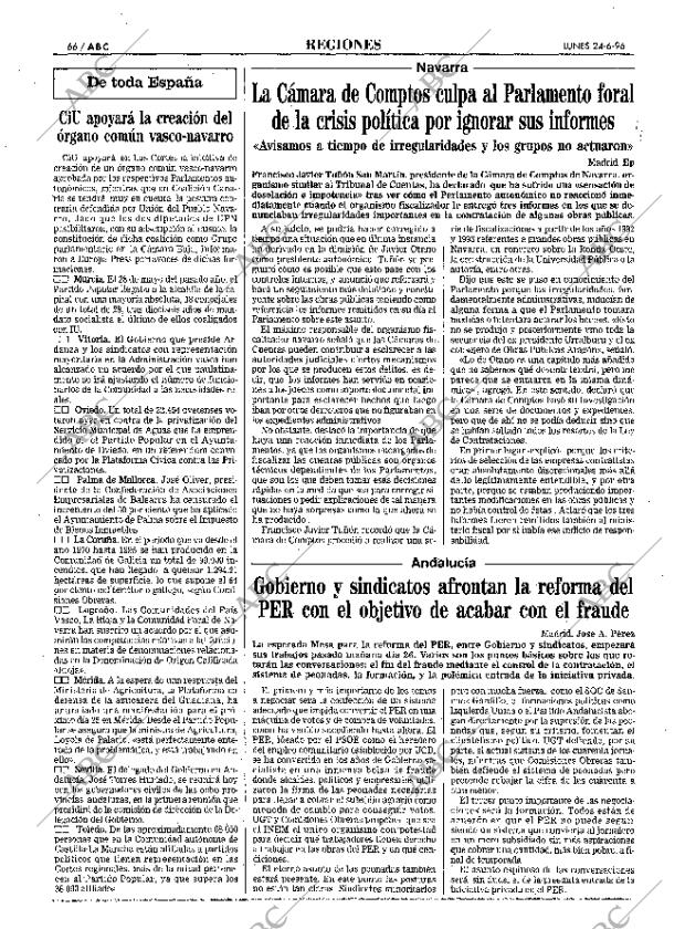 ABC MADRID 24-06-1996 página 66