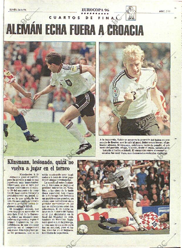 ABC MADRID 24-06-1996 página 73