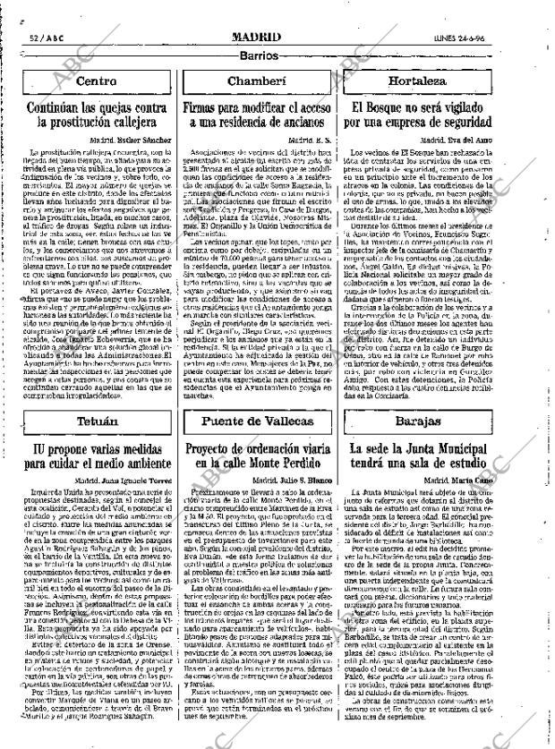 ABC MADRID 24-06-1996 página 82