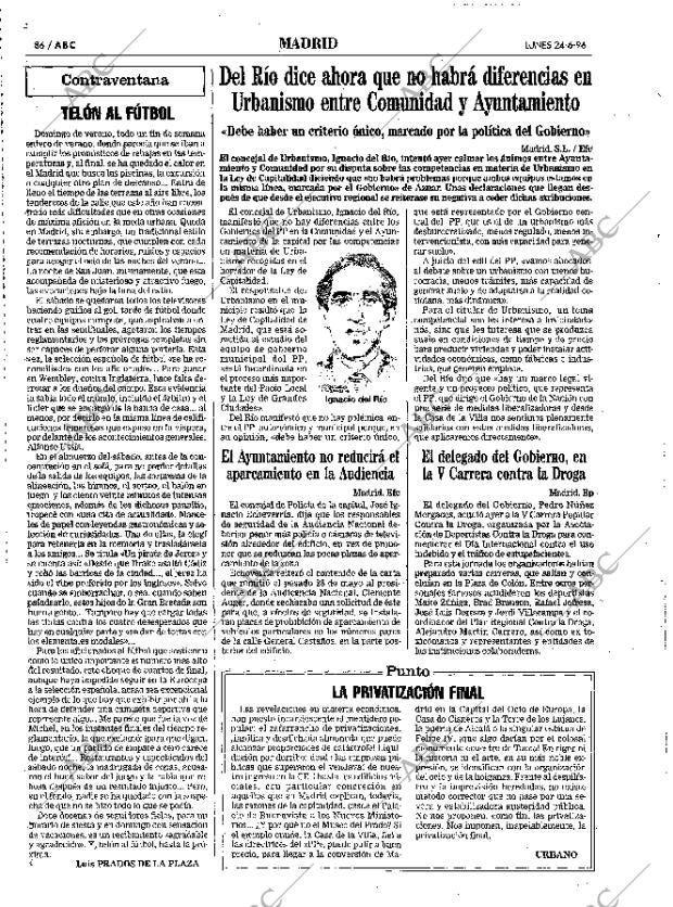ABC MADRID 24-06-1996 página 86