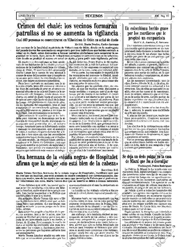 ABC MADRID 24-06-1996 página 93