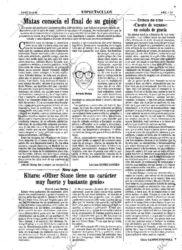 ABC MADRID 24-06-1996 página 95