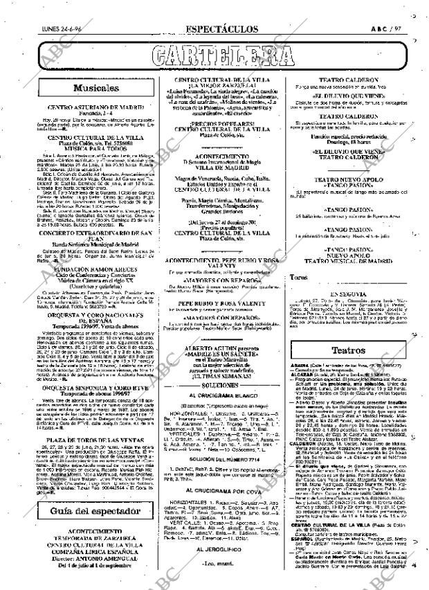 ABC MADRID 24-06-1996 página 97