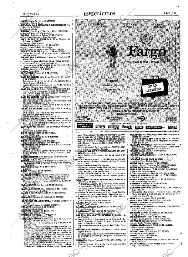 ABC MADRID 24-06-1996 página 99