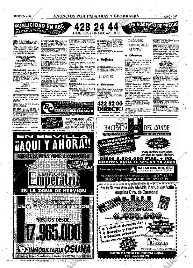 ABC SEVILLA 24-06-1996 página 101