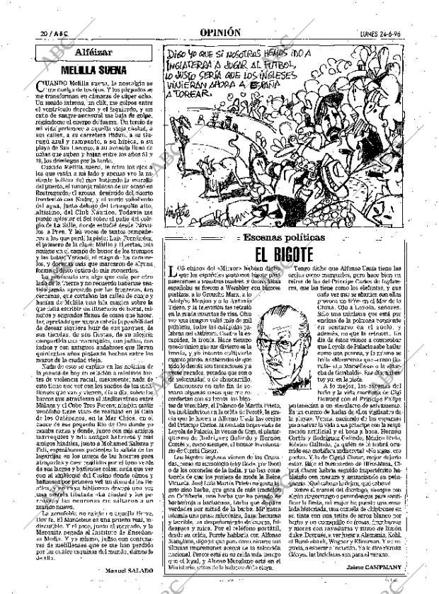 ABC SEVILLA 24-06-1996 página 20
