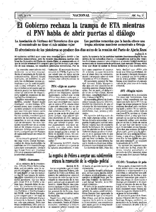 ABC SEVILLA 24-06-1996 página 21