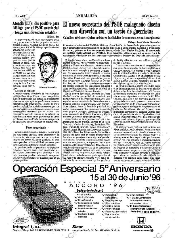 ABC SEVILLA 24-06-1996 página 36