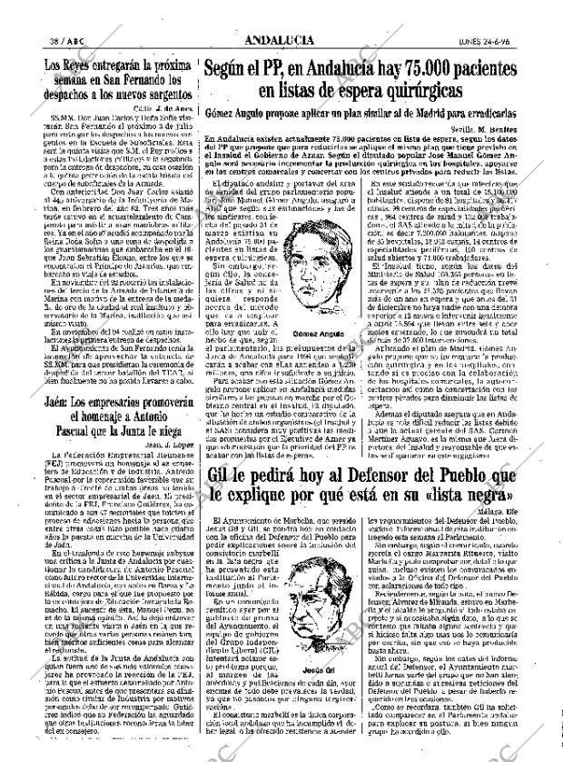 ABC SEVILLA 24-06-1996 página 38