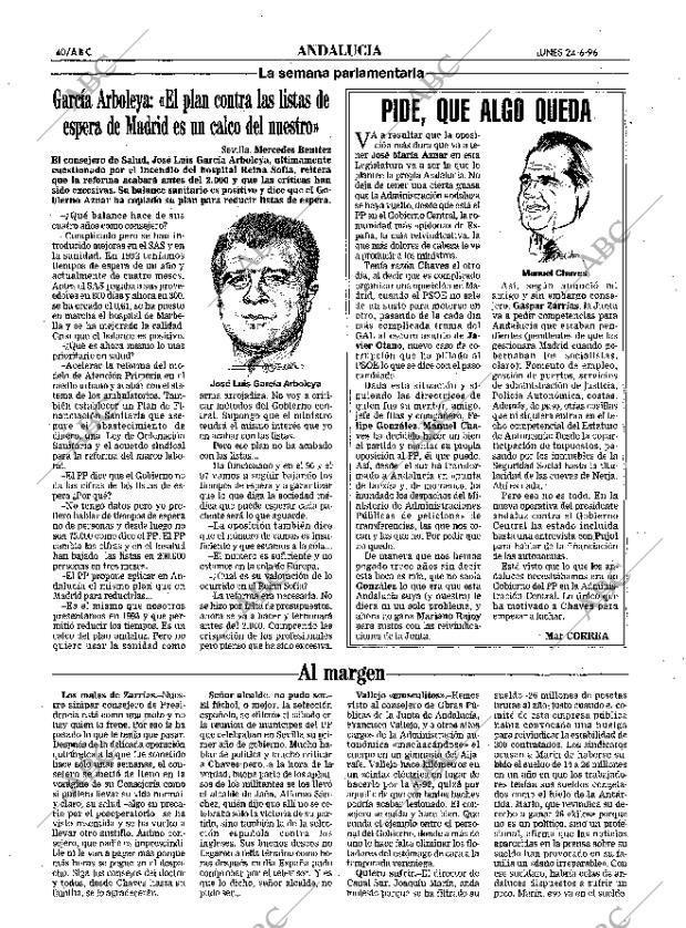 ABC SEVILLA 24-06-1996 página 40