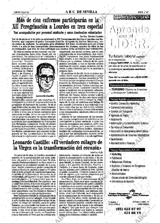 ABC SEVILLA 24-06-1996 página 47