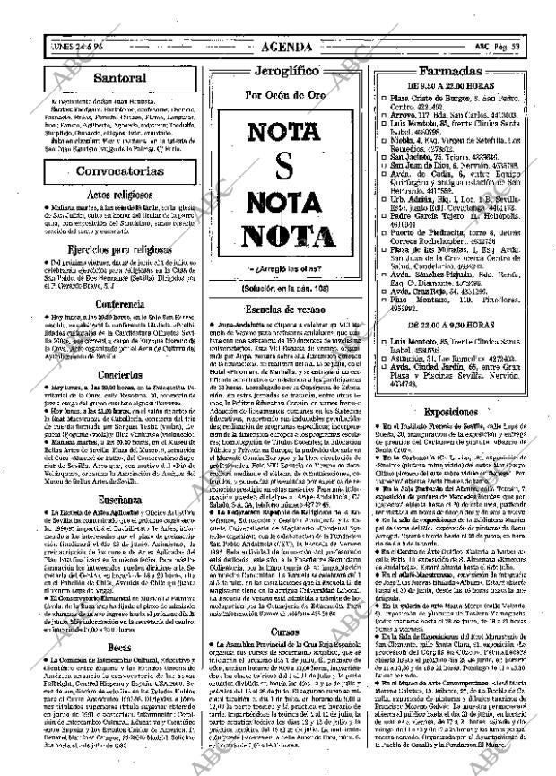 ABC SEVILLA 24-06-1996 página 53