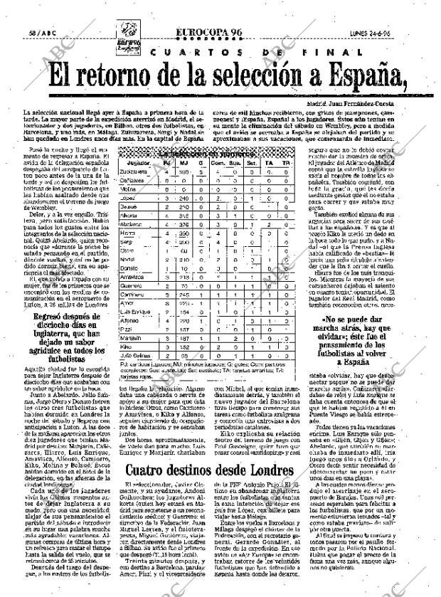 ABC SEVILLA 24-06-1996 página 58