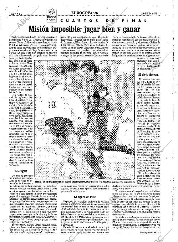 ABC SEVILLA 24-06-1996 página 62