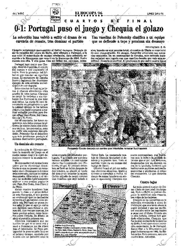 ABC SEVILLA 24-06-1996 página 64