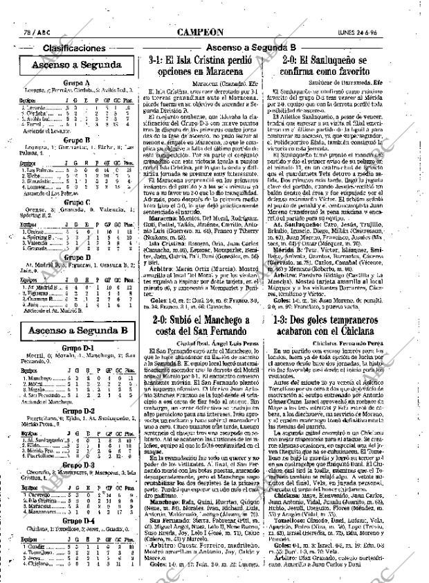 ABC SEVILLA 24-06-1996 página 78