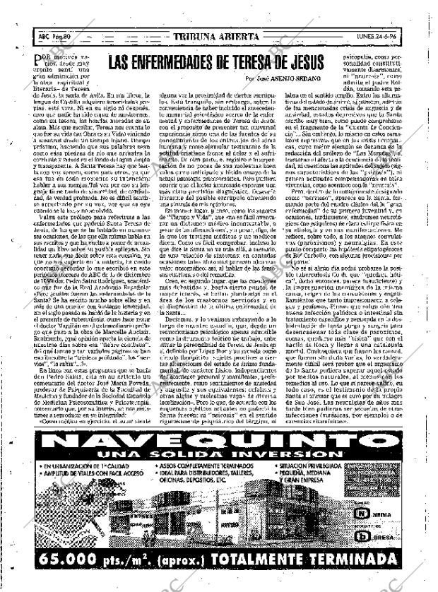 ABC SEVILLA 24-06-1996 página 80