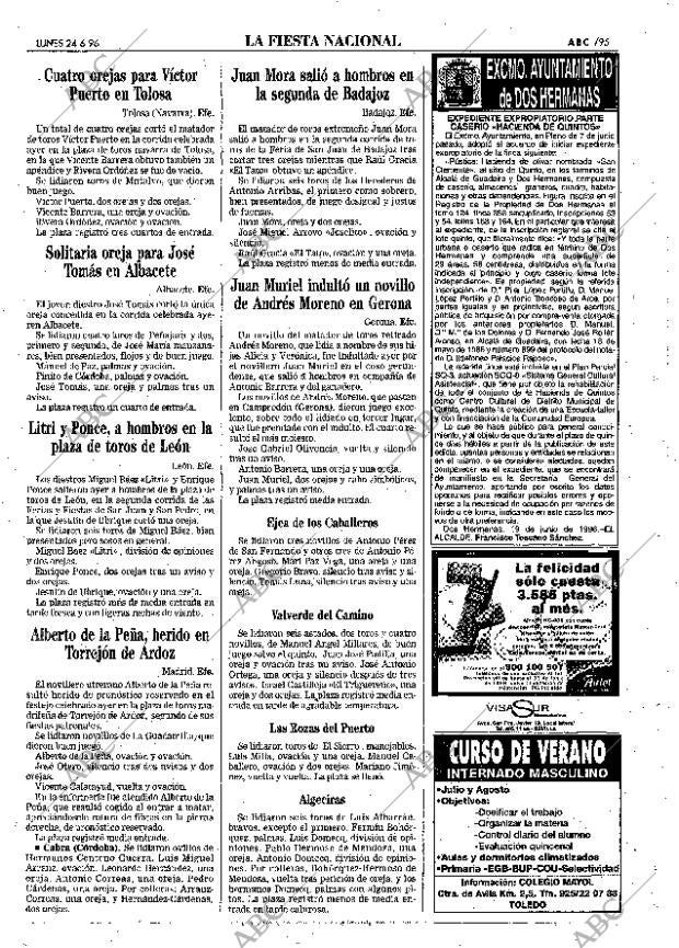 ABC SEVILLA 24-06-1996 página 95