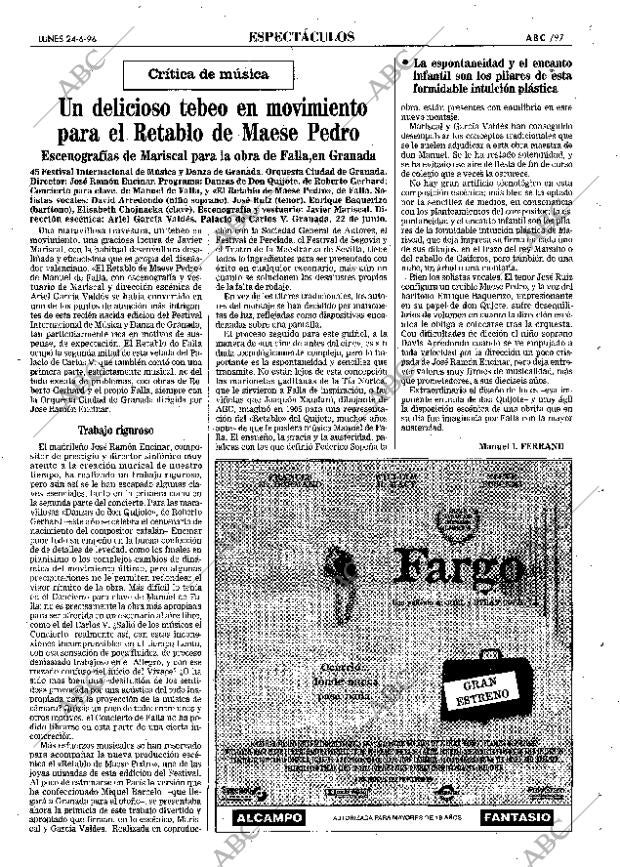 ABC SEVILLA 24-06-1996 página 97