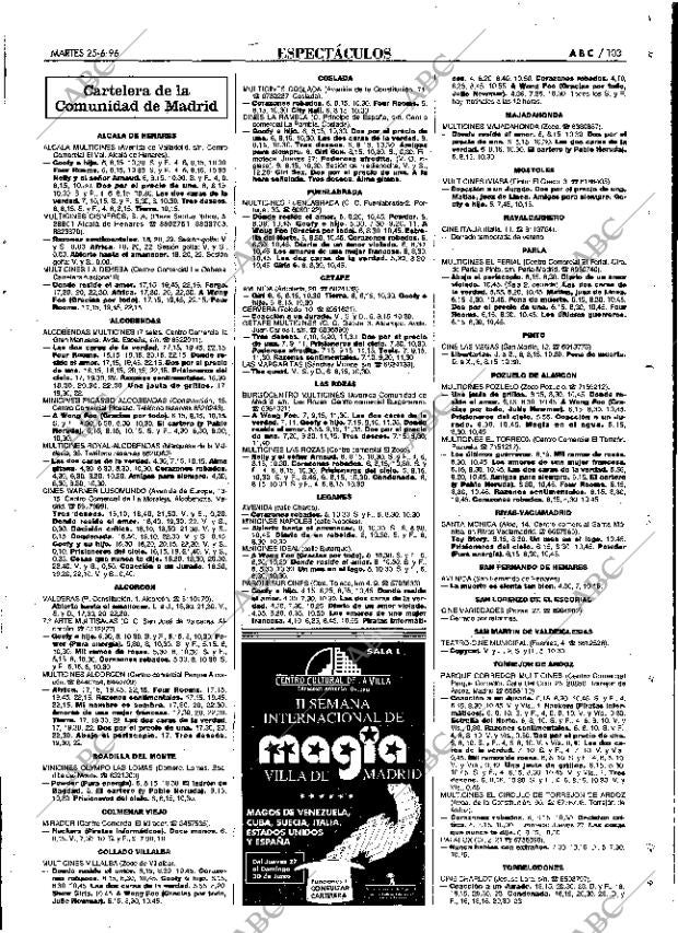 ABC MADRID 25-06-1996 página 103