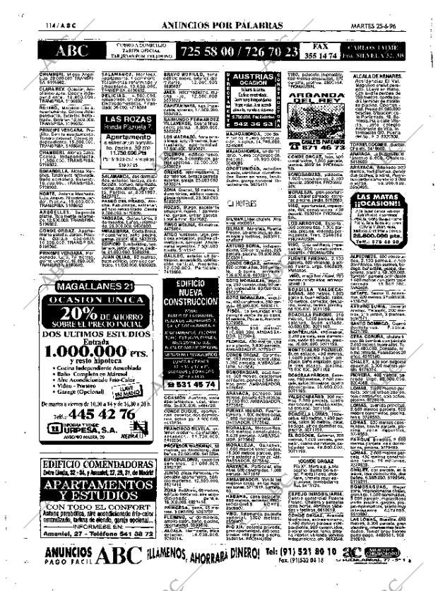 ABC MADRID 25-06-1996 página 114