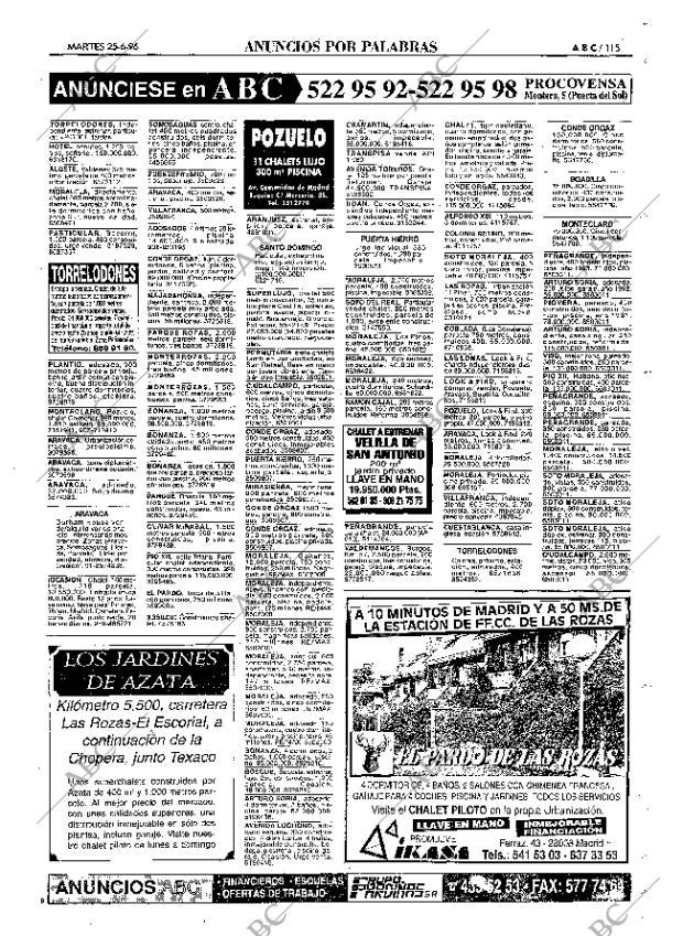 ABC MADRID 25-06-1996 página 115