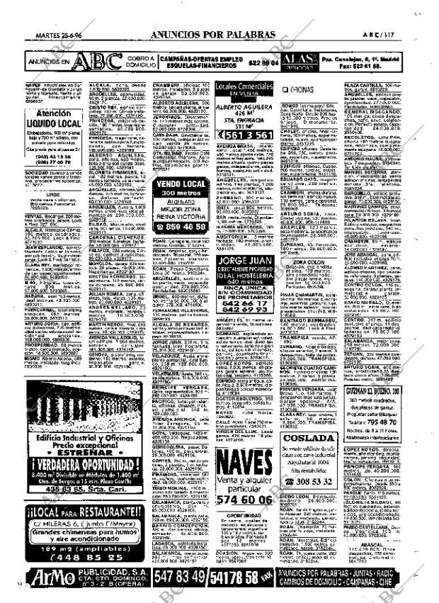 ABC MADRID 25-06-1996 página 117