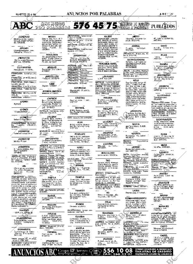ABC MADRID 25-06-1996 página 129
